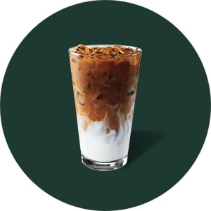 Caramel macchiato helado