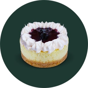 Cheesecake de arándanos
