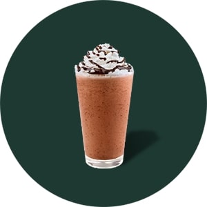 Frappé cremoso de algarrobina