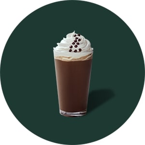Frappé mocha blanco y negro