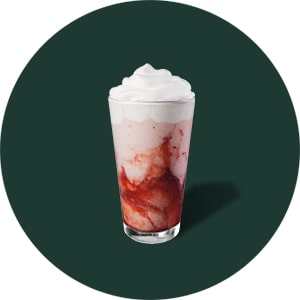 Frappé de fresa