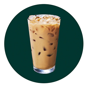 Latte proteico helado