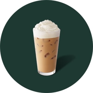 Mocha blanco helado