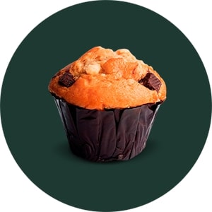 Muffin de naranja y chocochips