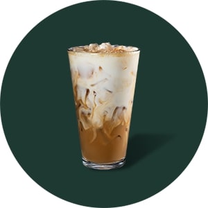 Shaken espresso de mocha blanco