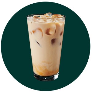 Skinny vainilla latte helado